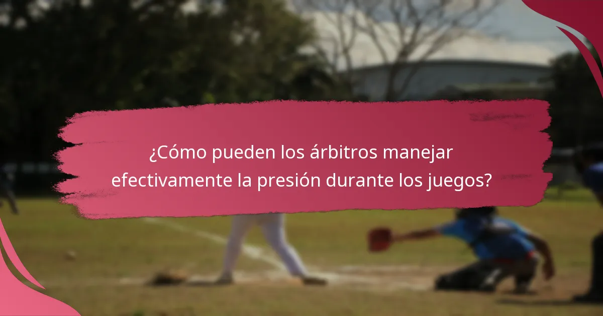 ¿Qué marcos de toma de decisiones pueden usar los árbitros?
