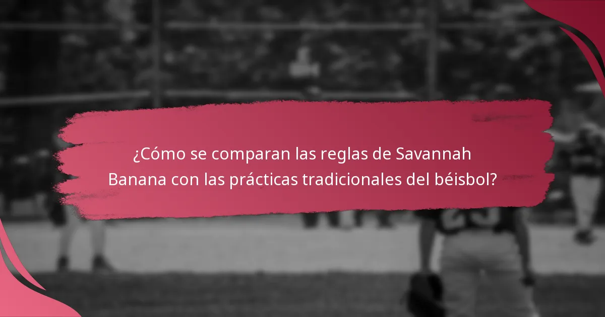 ¿Qué se considera exhibiciones excesivas en el béisbol de Savannah Banana?