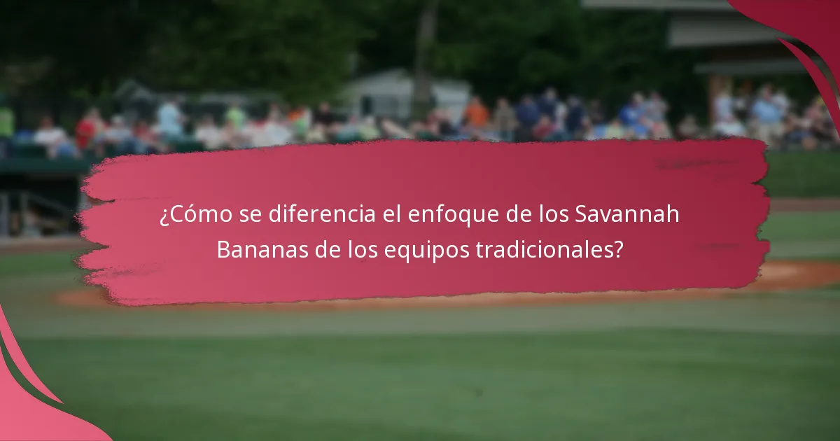 ¿Qué lenguaje se utiliza en el béisbol de Savannah Banana?