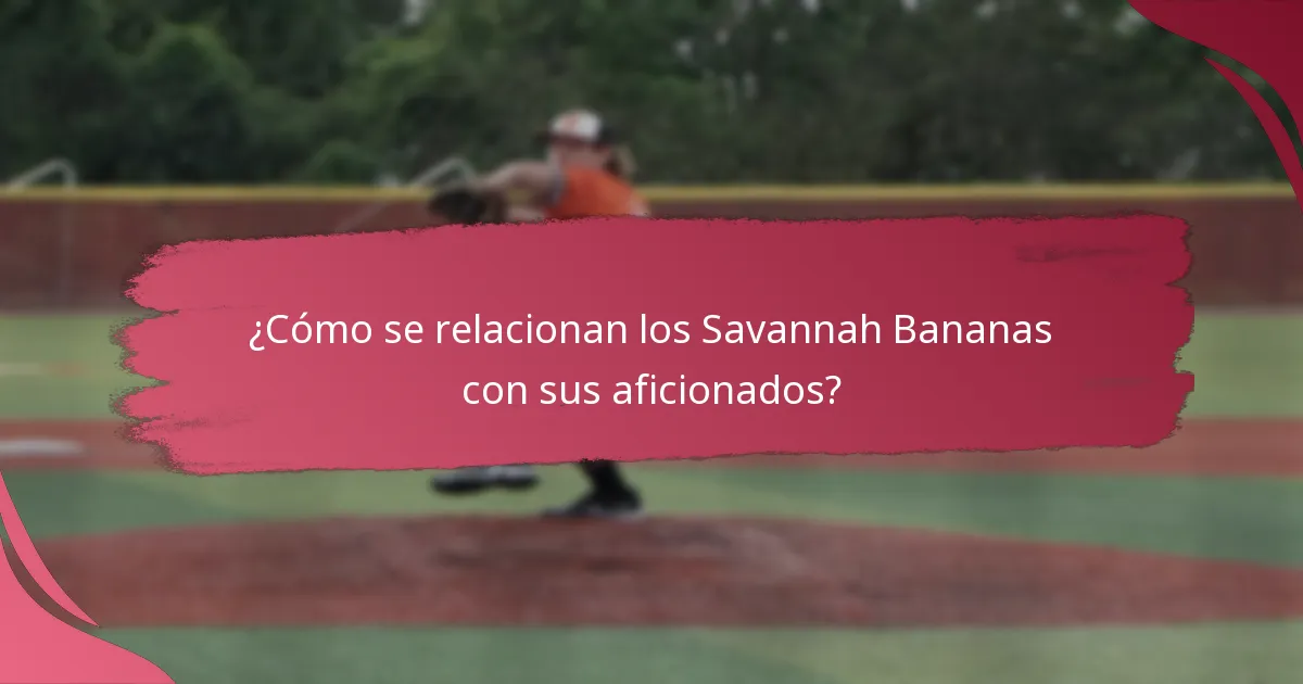 ¿Qué estándares de equipo siguen los Savannah Bananas?