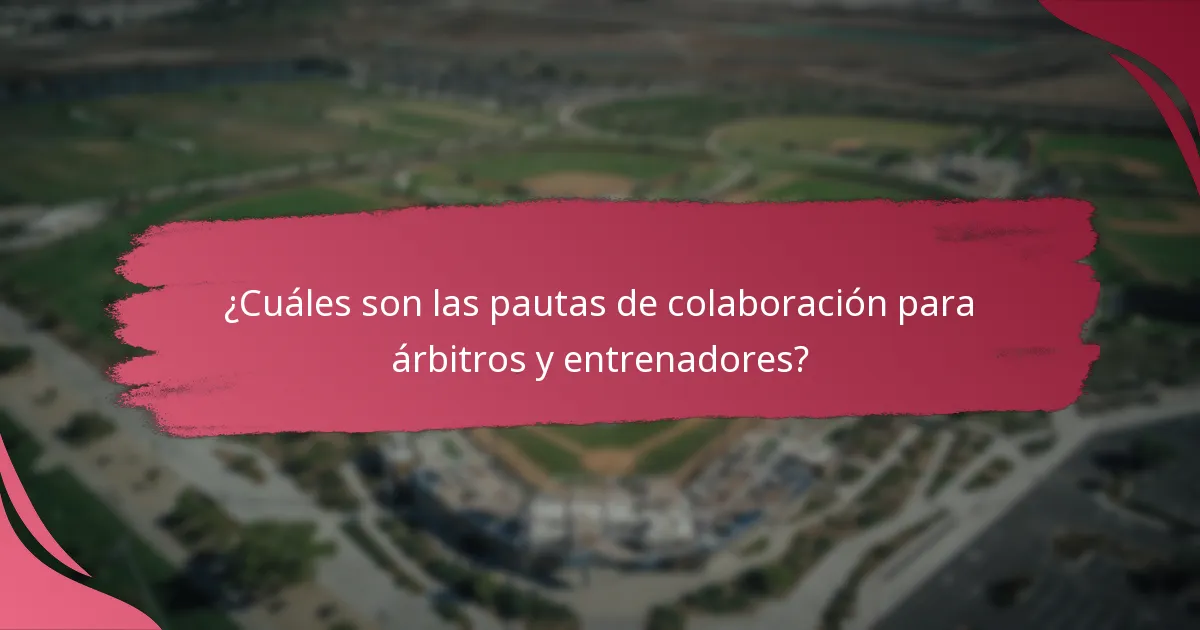 ¿Qué prácticas mejoran el flujo del juego para los árbitros?