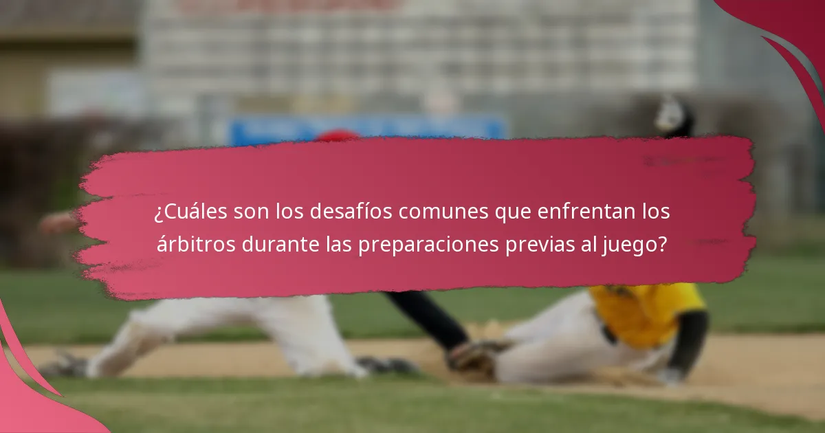 ¿Cuáles son los pasos para la preparación del campo antes de un juego?